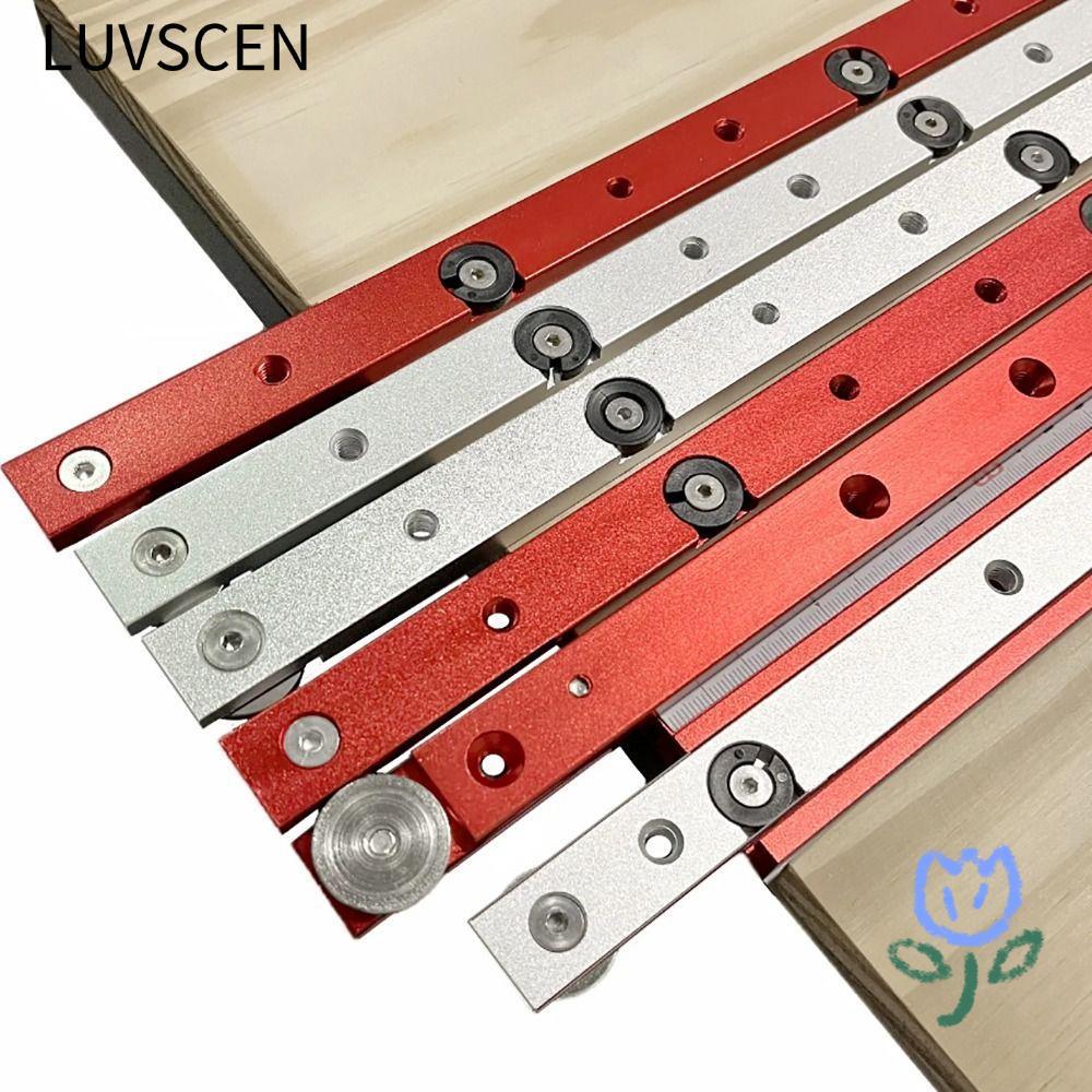 STARPICS T Track Miter Bar Slider, 300/45 มม.อลูมิเนียมอัลลอยด์ Miter Bar ตารางเลื่อยวัด Rod, ทนทานใช้ DIY งานไม้เครื่องมือ Jig และ Stripper