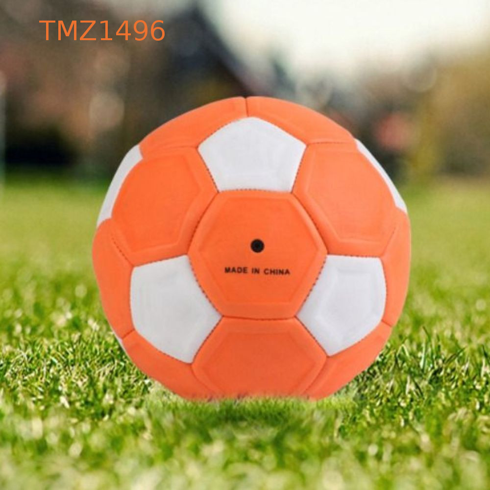 TMZ1496 ลูกฟุตบอลเยาวชน เส้นโค้ง ขนาด 3/4/5 สีส้ม ฝึกซ้อมกลางแจ้ง จับคู่กีฬา