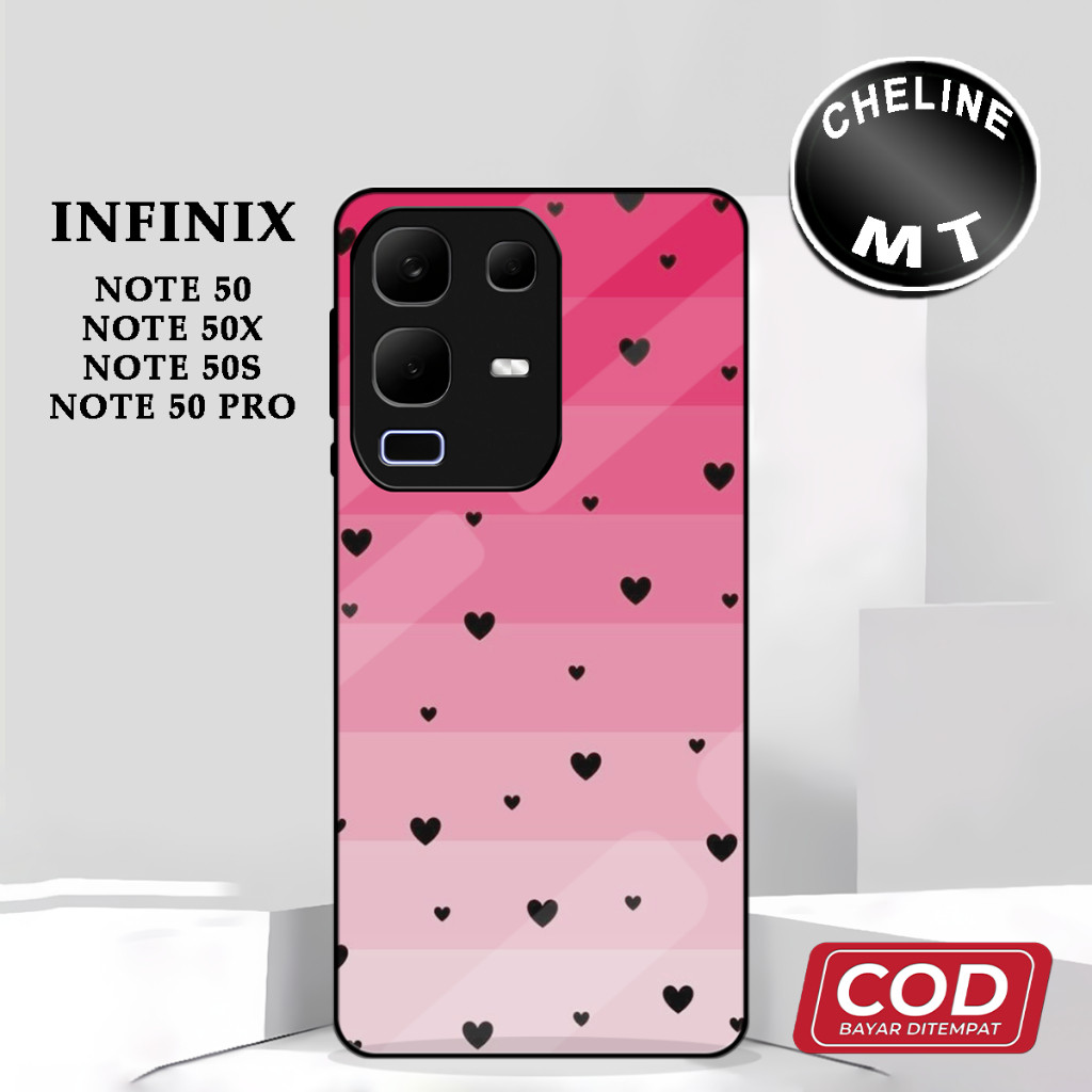 (DD 8) Glossy Shiny Softcase สําหรับ Infinix Note 50X 50s 5G l Infinix Note 50 4G NOTE 50 PRO 4G ปลอ