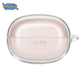 Compatible with Edifier Comfo Bass Bluetooth Earphone Protective Case Transparent Material with Mountaineering Buckle Anti Drop Protective Case