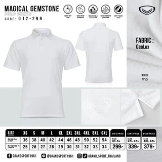 Grand sport เสื้อคอปกแกรนด์สปอร์ตเนื้อผ้ารู้สึกนุ่มและเบา รู้สึกสบายเมื่อสวมใส่ ซับเหงื่อ รหัส : 012299 แท้100