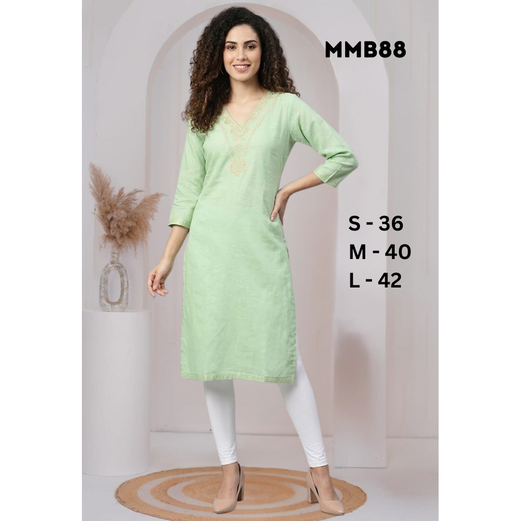 Kurti ปักสําหรับผู้หญิง MMB Series