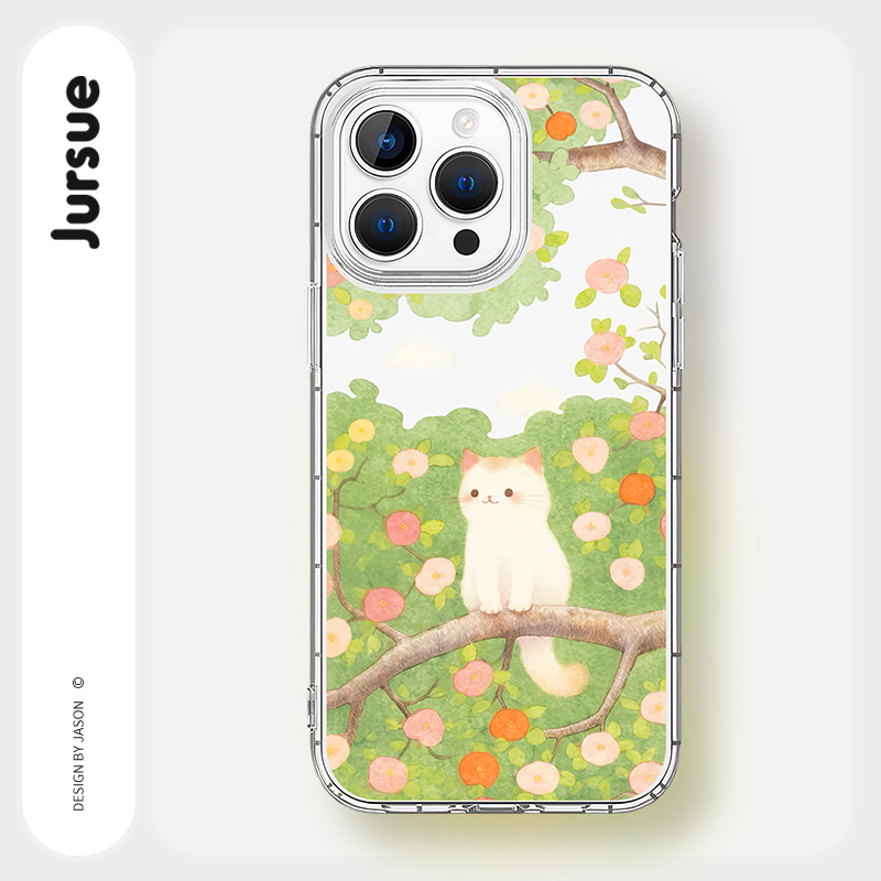 JURSUE เคสไอโฟน เคสนุ่มกันกระแทกมีสไตล์ตลกการ์ตูน สไตล์ศิลปะ เคสโทรศัพท์ for iPhone 17 Air 16 15 14 13 12 11 Pro Max SE 2020 X XR XS 8 7 Plus พลัส MZ506538