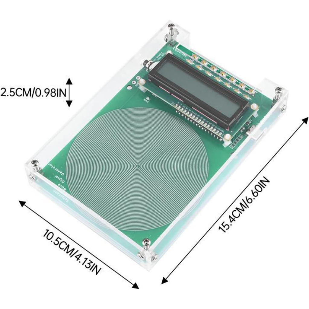 7.83Hz เครื่องกําเนิดไฟฟ้าความถี่ปรับได้ Resonance Generator 7.83Hz ความถี่เสถียรภาพปรับได้จาก 001Hz