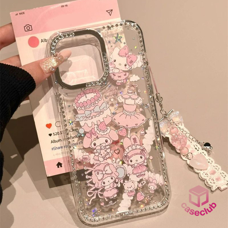 เคสไอโฟน17 ลายดาวพลิ้วประกาย สำหรับ iPhone 17 Pro Max 11 17 Air 13 12 16 Plus 14 15 Pro blingcase เคสคริสตัล สวยหรูหรา