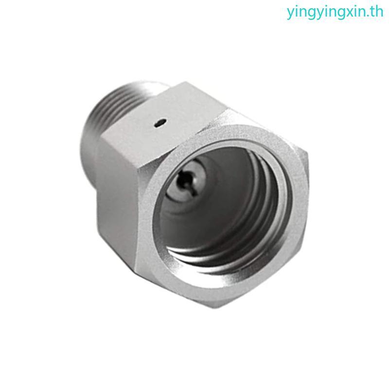 YIN อะแดปเตอร์ขวดน้ําขนาดกะทัดรัดขั้วต่อโลหะที่เชื่อถือได้ TR21 4 ถึง W21 8 อะแดปเตอร์