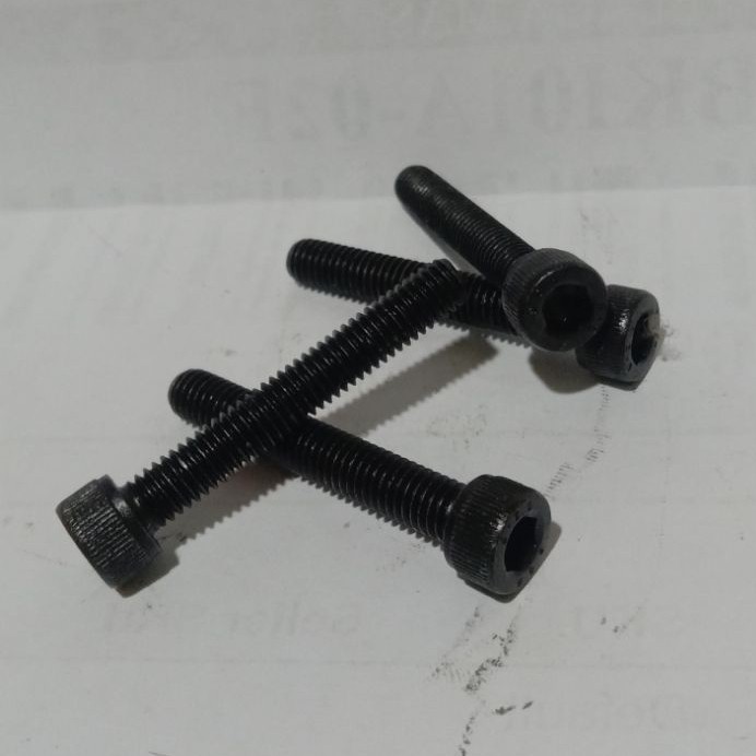 STEEL L-BOLT 12.9 สีดํา FULLDRAT 6X50