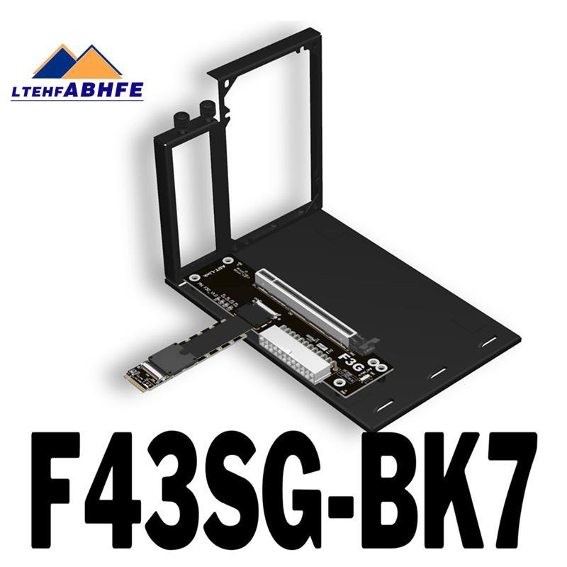 [ขายร้อน L] M.2 NVMe to X16 M.2 NVMe GPU Dock PCIe 5.0 X4 ความเร็วสูงสําหรับพีซี Gen5 FFC Soft (F43S