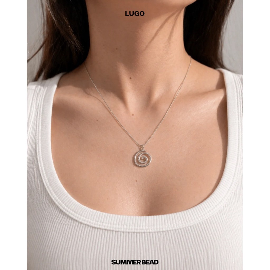 SMB - “Lugo” สร้อยคอจี้สแตนเลส👁️‍🗨️➿