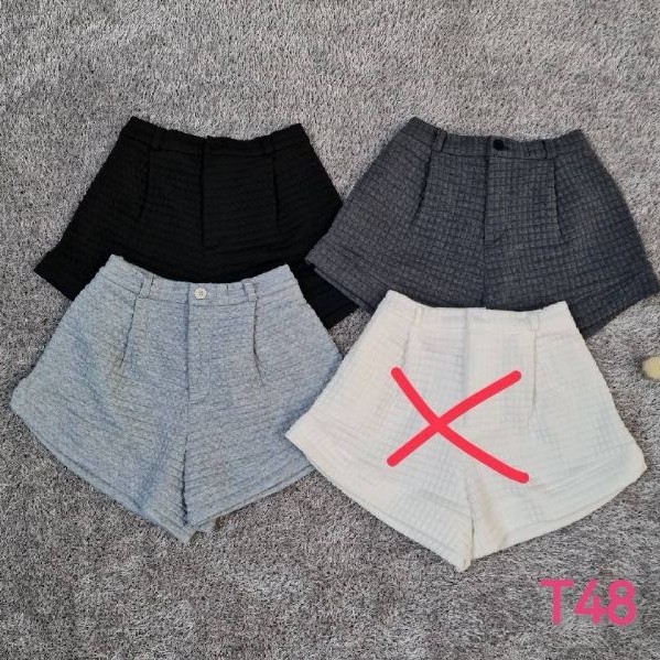 TALENT waffle Short Pants T48