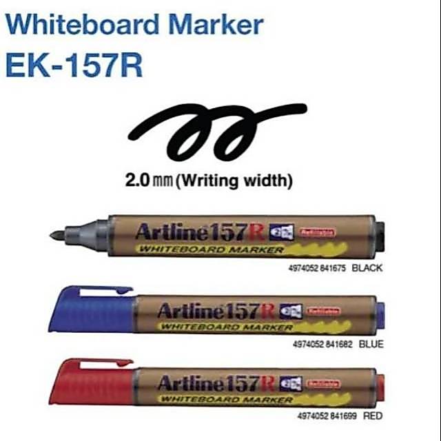 ARTLINE MARKER EK-157R 2.0 MM ERASABLE WHITEBOARD MARKER