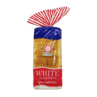 ซันเมอรี่ ขนมปังชนิดแผ่น Sun Merry White Sandwich 480g.