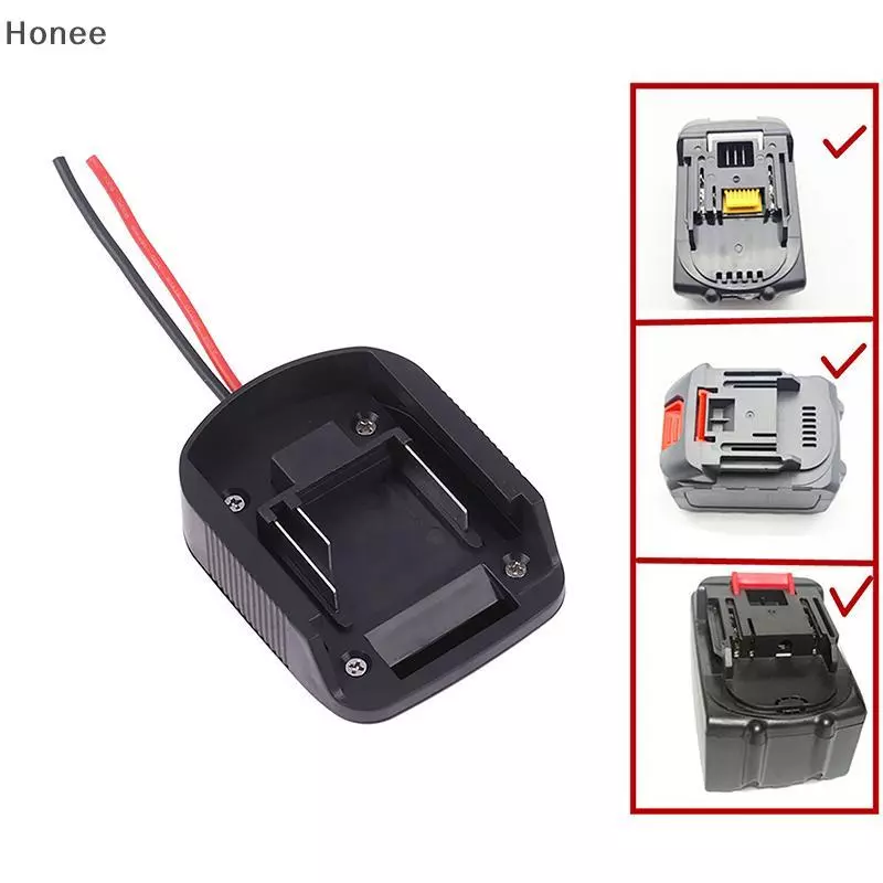 [Honee] อะแดปเตอร์แบตเตอรี่ลิเธียมไอออน DIY 18V สําหรับ BL1830 BL1840 BL1850 การเชื่อมต่อง่ายสําหรับสว่านไฟฟ้าแปลงในโครงการปรับปรุงบ้าน Nice