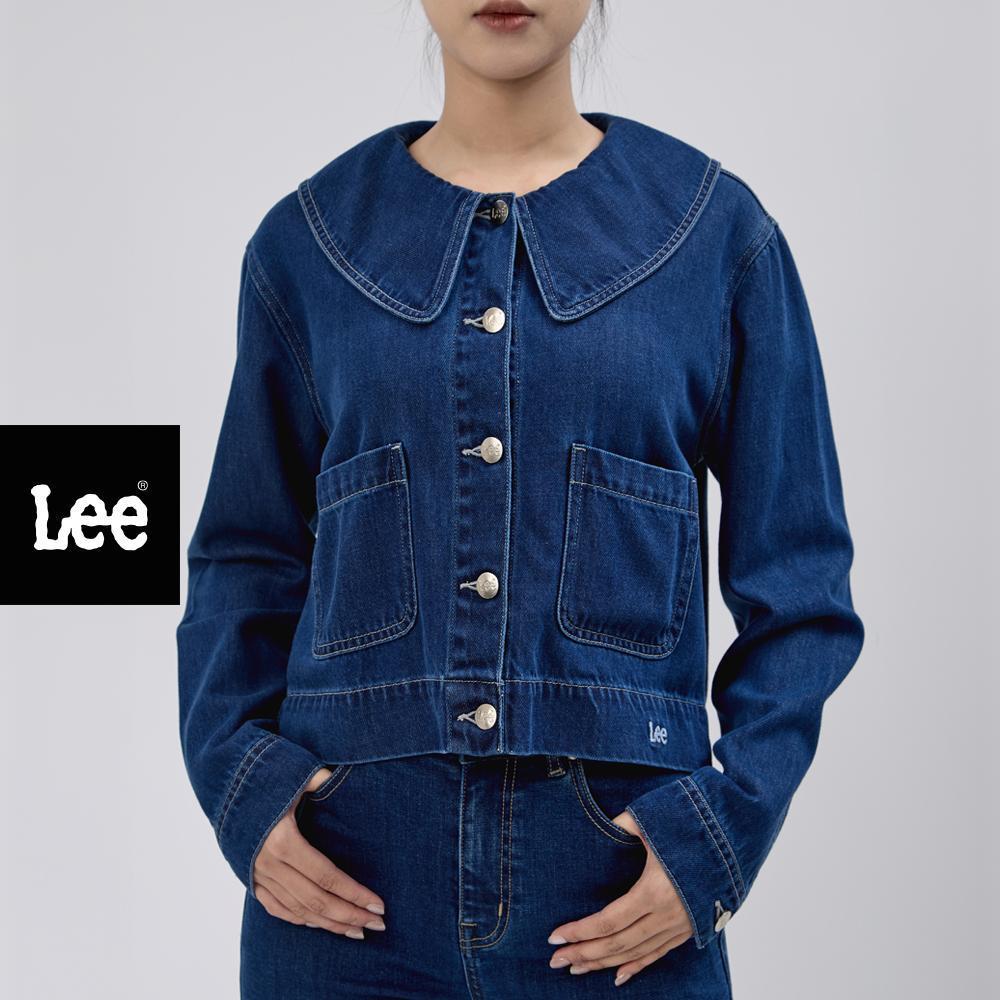 LEE เสื้อเชิ้ตยีนส์แขนยาวผู้ชาย คอลเลคชั่น 101 ทรง Regular รุ่น LE F425MSHLN12 สียีนส์กลาง