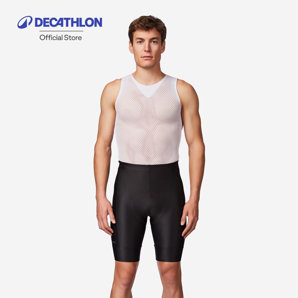 Decathlon Men'S Road Cycling Short Sleeved Jersey เสื้อแขนสั้นผู้ชายปั่นจักรยานเสือหมอบ รุ่น Essential