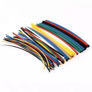 8 ขนาด 70 ชิ้น Assortment 2:1 ท่อหดความร้อน Tube Sleeving Wrap ชุดสายไฟ