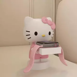 Hello Kitty แท่นชาร์จ Apple Watch ฐานตกแต่งน่ารักสามารถวางไว้ได้สําหรับโฮมออฟฟิศใช้