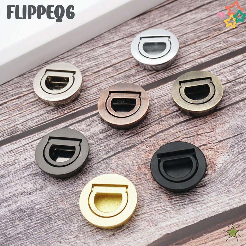 FLIPPEQ6 จับประตูซ่อนอยู่, ลูกบิดประตูซ่อนอยู่สแตนเลสพลิก, ที่จับตู้เสื้อผ้าทรงกลมที่ทันสมัย, ตู้ดึงที่จับตู้
