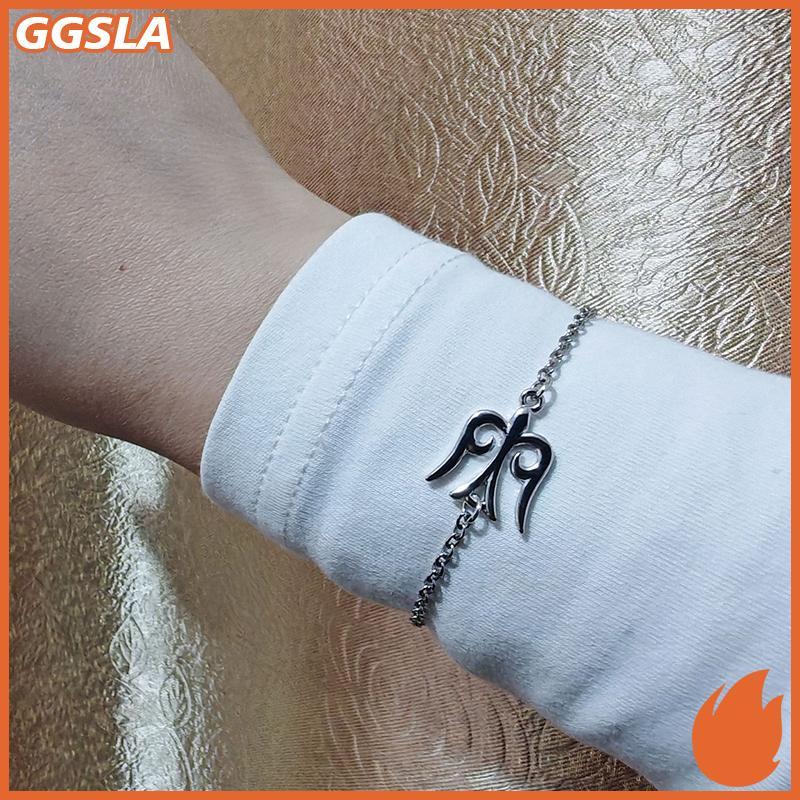 GGSLA Almaty Shepherd Horn สร้อยข้อมือผู้หญิงทิเบตสไตล์ชาติพันธุ์สร้อยข้อมือเฉพาะส่วนบุคคลเครื่องประ