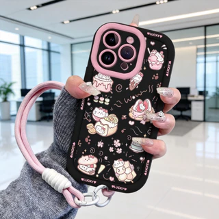 🎁🎉เข้ากันได้สำหรับ เคสไอโฟน 17PROMAX 16PRO 15PLUS 14PRO iPhone 13PROMAX 12 11-HLPFK181