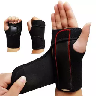 SUPERAF COD ที่พยุงข้อมือบรรเทาปวด โลหะ เฝือกข้อมือปรับได้ สายรัดนิ้วหัวแม่มือล็อกแน่น