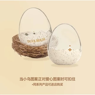 POPMART Dear Birds Series กล่องแสดงตุ๊กตาป้องกันฝุ่น