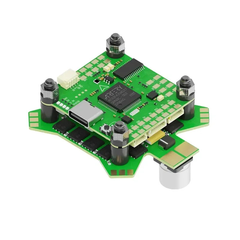 HB iFlight BLITZ ATF435 55A Stack BLITZ ATF435 Flight Controller พร้อม BLITZ E55S 4-IN-1 2-6S ESC สํ