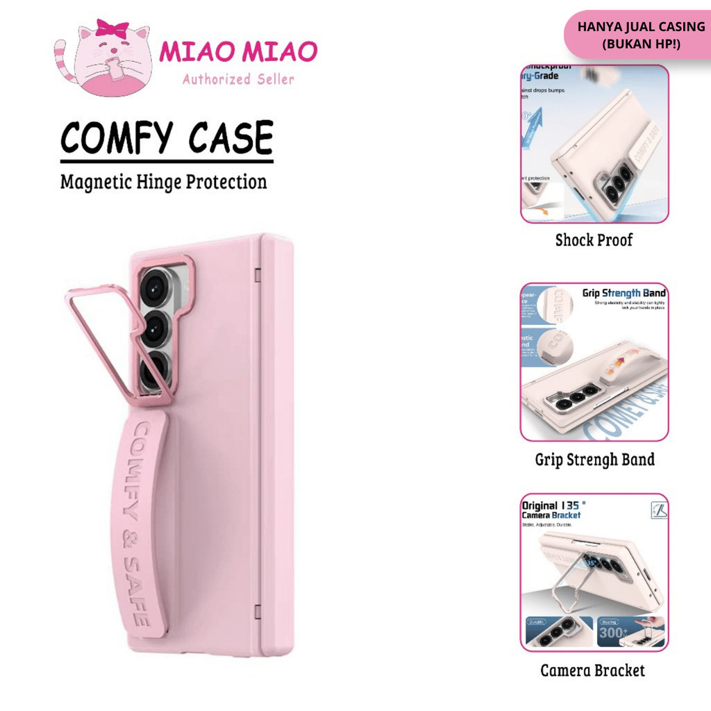 สําหรับ Samsung Galaxy Z FOLD 8 ULTRA / Z FOLD 8 / Z FOLD 7 / Z FOLD 6 / Z FOLD 5 CASING COMFY & SAF