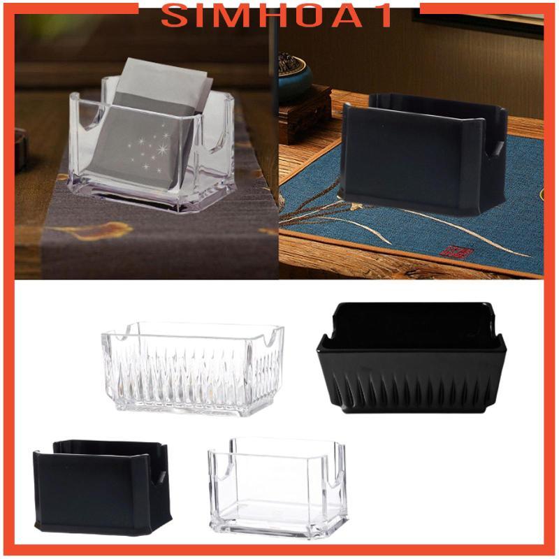 [Simhoa1] ที่ใส่ซองน้ําตาลภาชนะเก็บครีมแสดงแพ็คเก็ตน้ําตาล Caddies Storage ถุงชาชาม Sugar Caddies สําหรับโต๊ะโต๊ะโต๊ะ