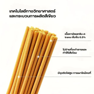 รุ่นอัพเกรด ธูปสมุนไพรไล่ยุง ขนาด ธูปกันยุงสมุนไพรธรรมชาติ ตรามังกรยากันยุง เกรดA ธูปไล่ยุง ประมาณ 250 กรัม(150 ก้าน)