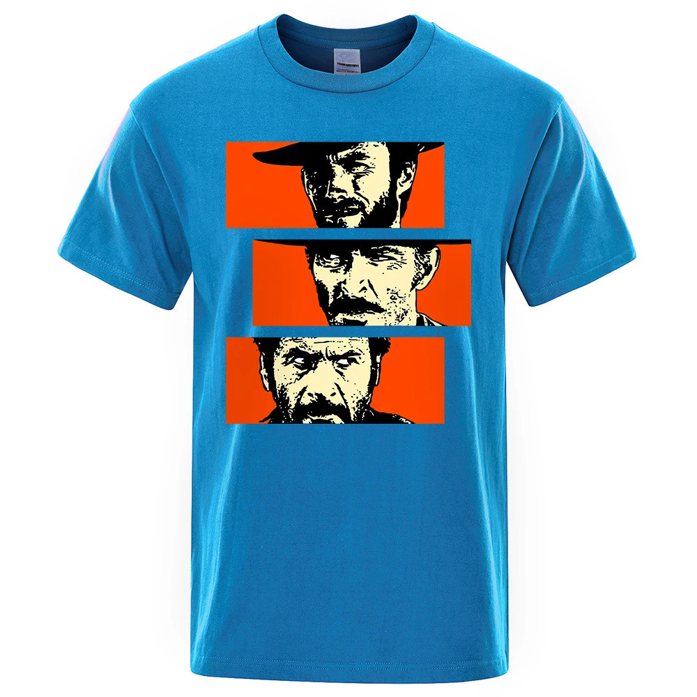 เสื้อยืดคาวบอย "The Good the Bad and Ugly" ลาย Blondie รูปที่ 8