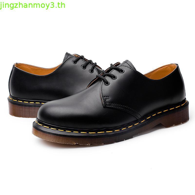 Dr.martens dormant Martin 1461 รองเท้าบูทมาร์ติน ข้อสั้น แบบหนัง คลาสสิก 3 รู สําหรับผู้ชาย และผู้หญ
