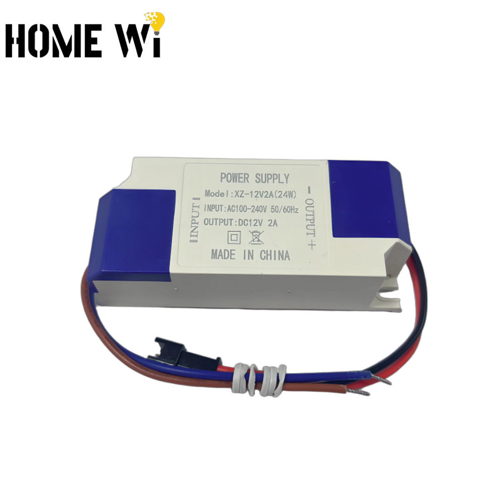 บ้าน WI LED Driver แหล่งจ่ายไฟภายนอกแยก 5W 10W 5W 6W 7.2W 12W 24W 5V 9V 12V 24V