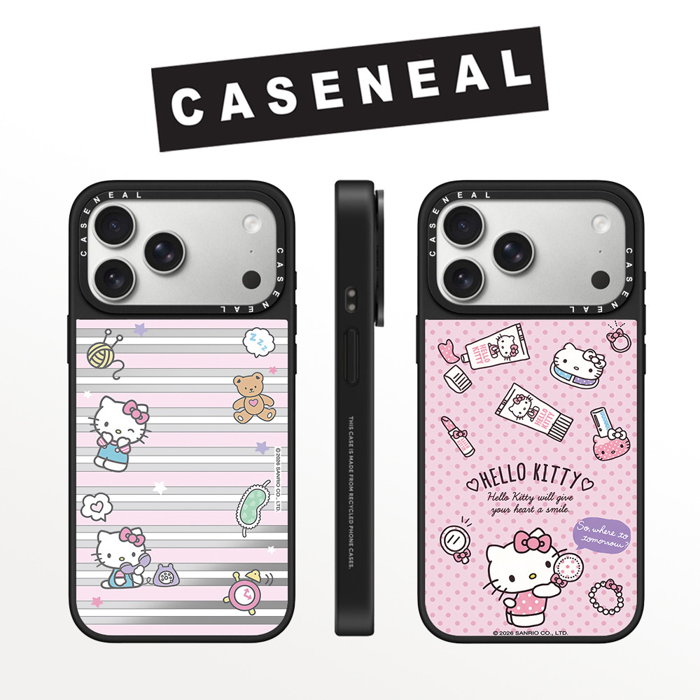 Drop proof CASENEALเคสโทรศัพท์สําหรับiPhone 17ProMax 17pro 17 air 16promax 16 15promax 15 14promax 13 13promax hard Caseน่ารักKitty 12 12PromaxกรณีiPhone 14กรณีคุณภาพสูง