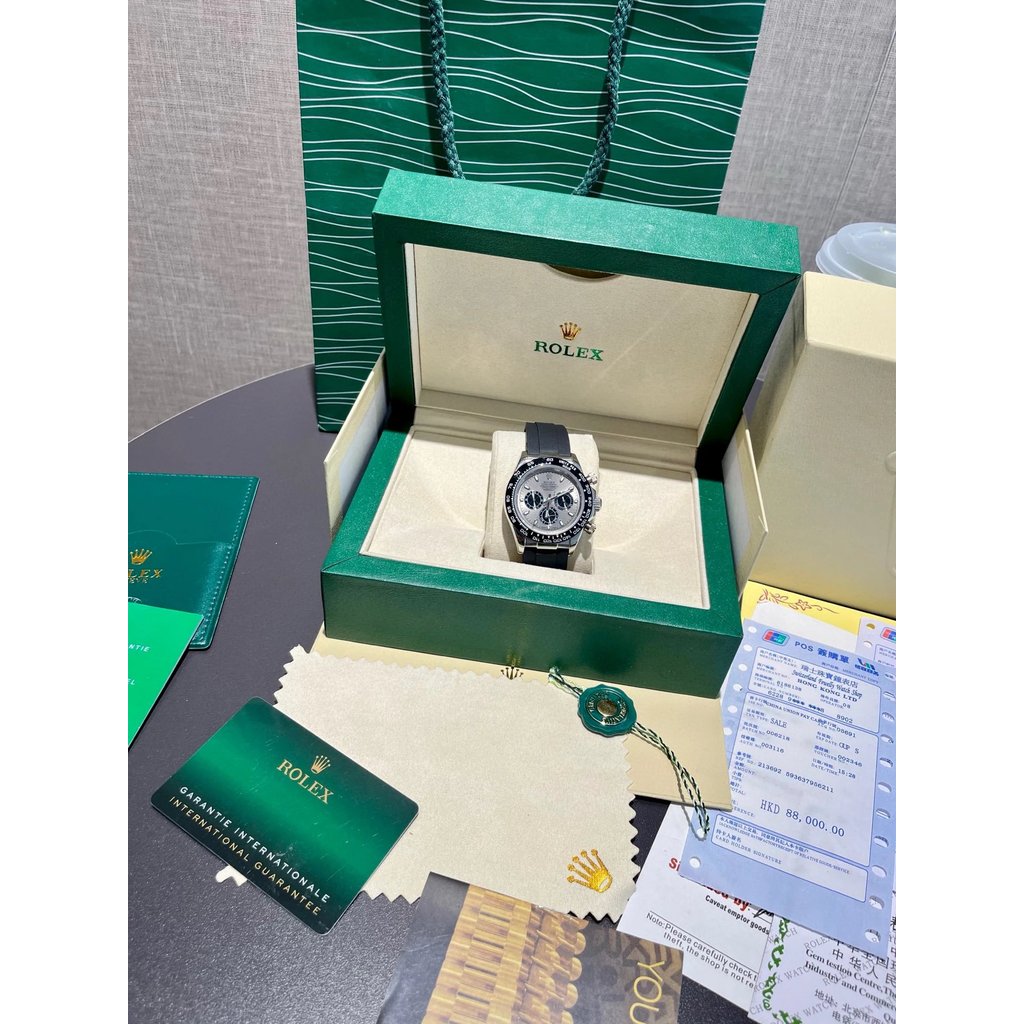 Rolex Tape Daytona Series Ceramic Ring นาฬิกาผู้ชาย