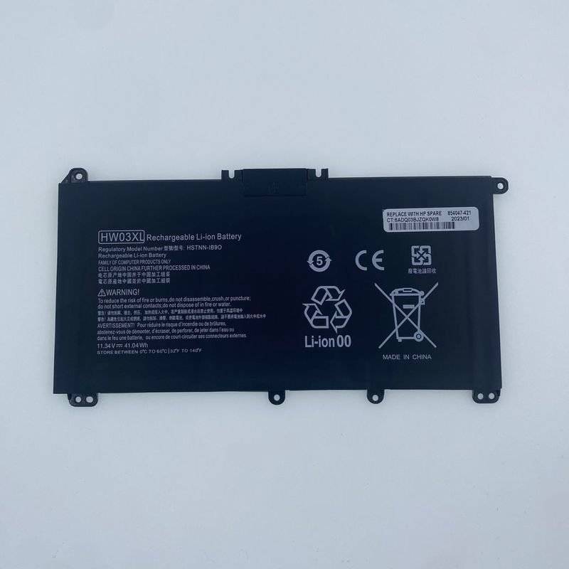 เหมาะสําหรับแบตเตอรี่แล็ปท็อป HP Star 15 TPN-Q245 15-eg0010TX 17-cn000 HW03XL
