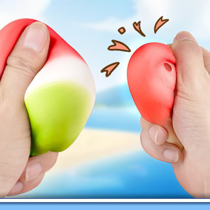 Anti-stress Squishy ของเล่นแตงโมช้า Rising Fidget รูปที่ 8