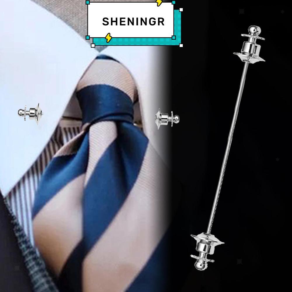 SHENING5R Tie เข็มกลัด,อย่างเป็นทางการ 70 มม.คอบาร์ Pin, Nice ของขวัญอุปกรณ์เสริมทองแดงชายเสื้อ Bar 