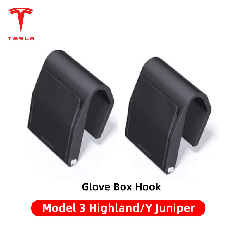 🚚จัดส่งจากไทย🚚ตะขอแขวนแบบซ่อนใต้กล่องถุงมือ สำหรับ Tesla Model 3 Highland / New Y Juniper ติดตั้งง่าย ใช้งานสะดวก