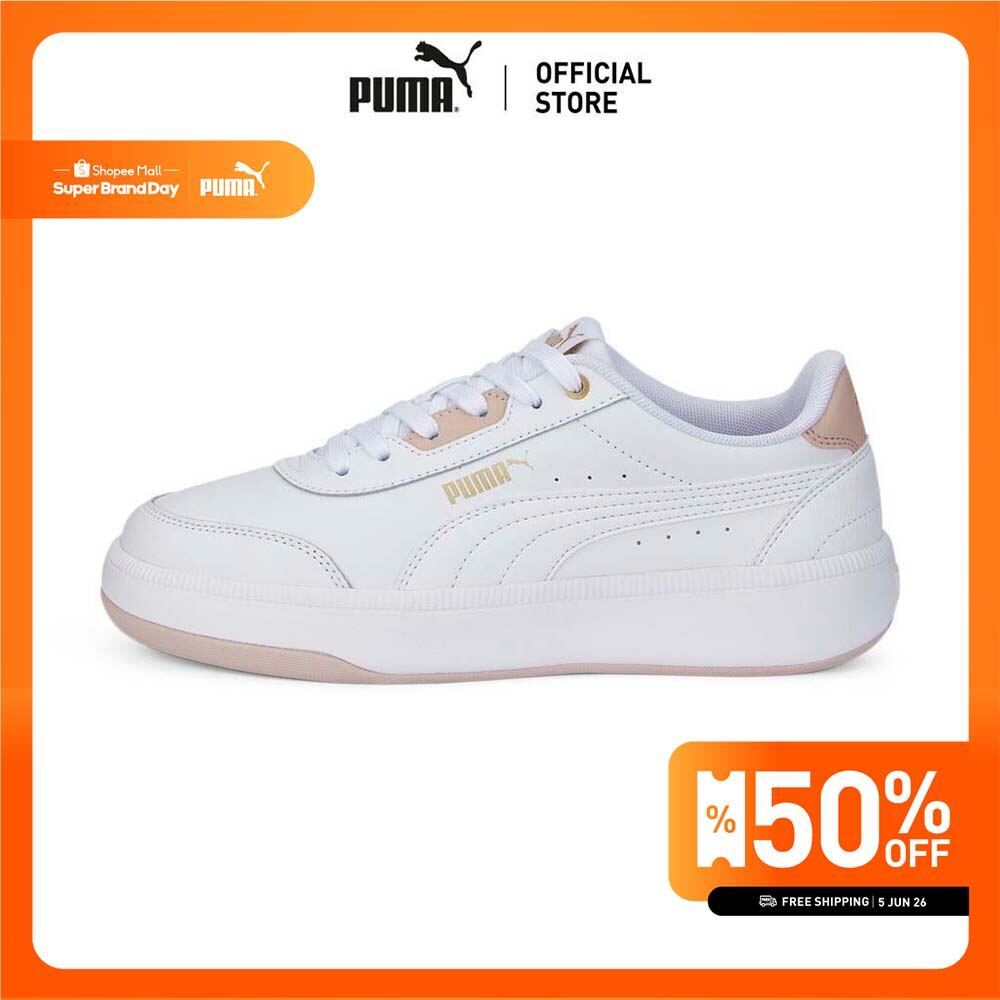 PUMA BASICS - รองเท้ากีฬาผู้หญิง Tori สีขาว - 38302606