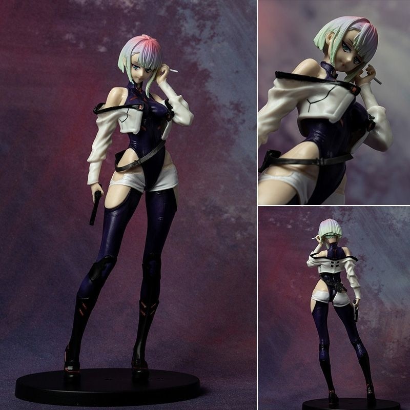 Cyberpunk: Edgerunners/Lucyna/Cyberpunk 2077 Rogue Edge Walker FA Lucy Figure ท่ายืน/oiut