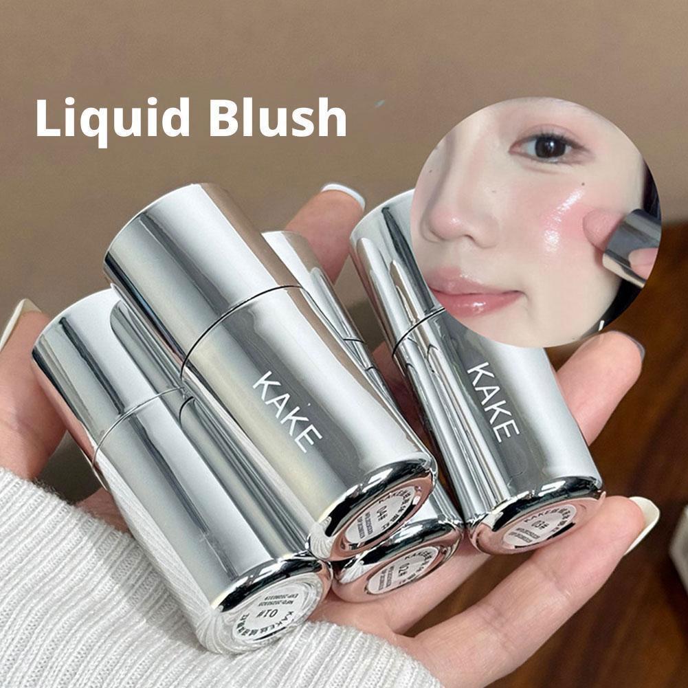 Kake Liquid Blush Velvet Beauty Texture,บลัชออนติดทนนาน,ธรรมชาติLiquid Differ Blusher Stick W4l7