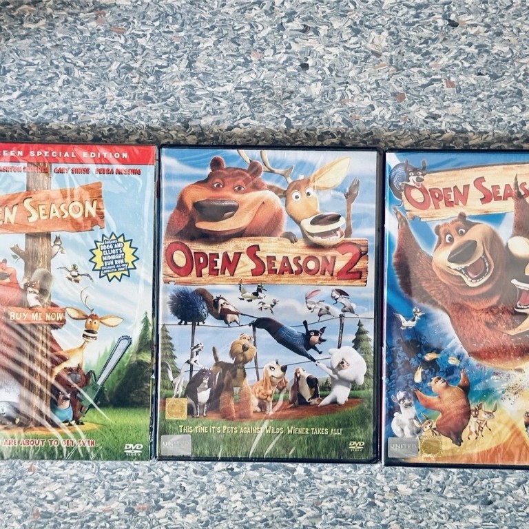 DVD จัดชุด 3 Disc : Open Season (2006) + Open Season 2 (2008) + Open Season 3 (2010)