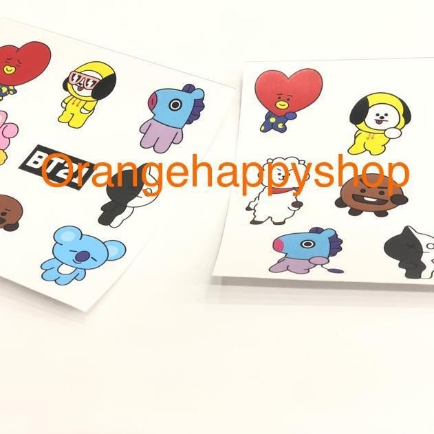 สติ๊กเกอร์ BT21 BT21 NEW