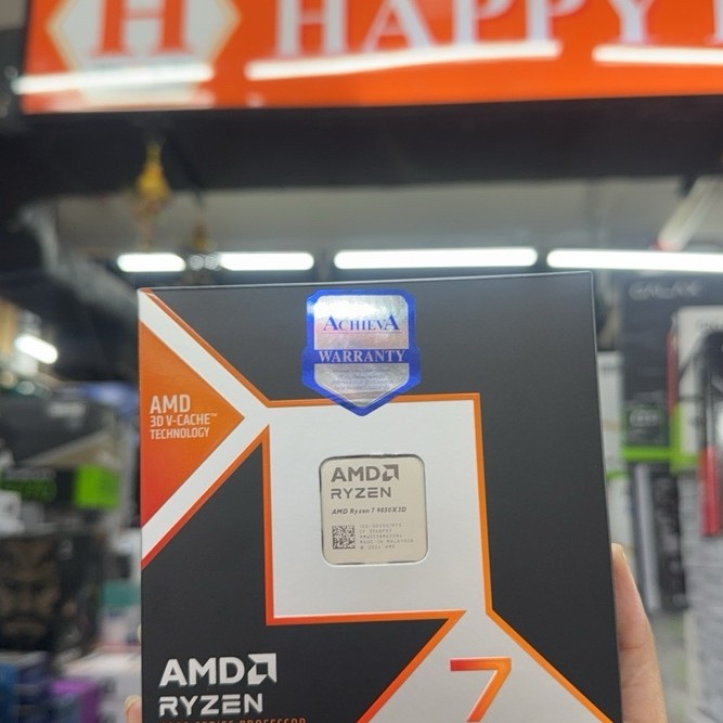 AMD Ryzen 7 9850X3D No Fan