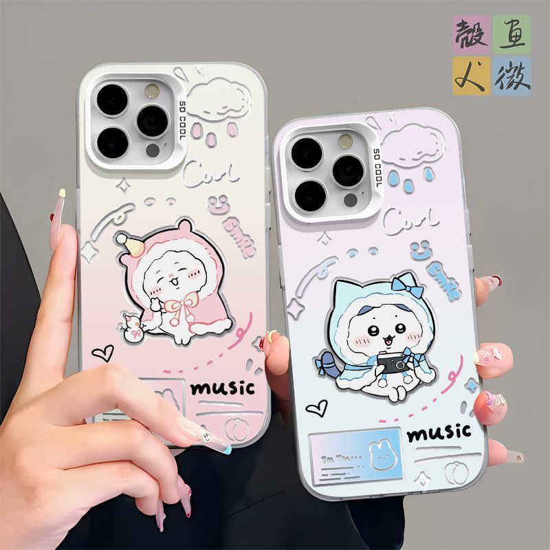 Chiikawa/Usagi/ฤดูหนาว Chiikawa Chiikawa เคสโทรศัพท์ iPhone/duyq