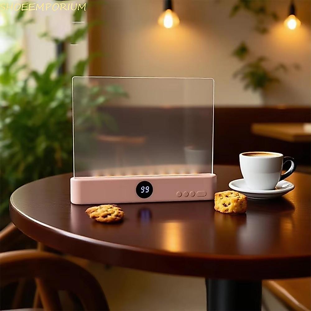 SHOEEMPORIUM ไฟ LED Panel Book Light, Eye-Caring Design 3 สีโคมไฟอ่านหนังสือ,แบบพกพา USB ชาร์จจับเวลาฟังก์ชั่นแผงหรี่แสงได้ LED แสงแบนในร่มใช้