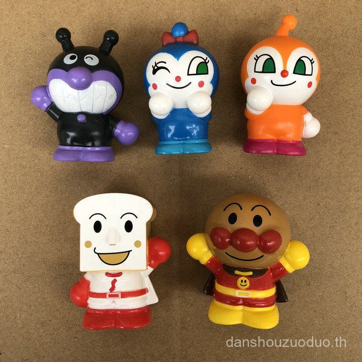 ขายร้อน2025 Bulk Anpanman Kid Elf Red Elf Vinyl Jam Grandpa Finger ตุ๊กตาตุ๊กตาตกแต่ง AJV8