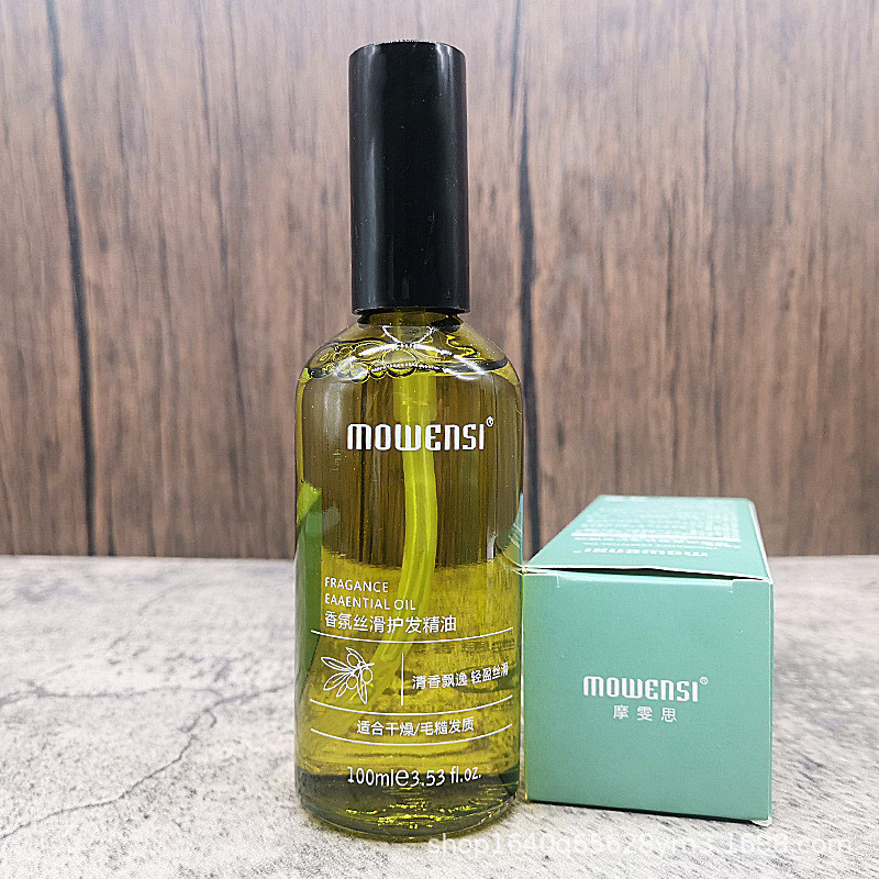 New Product~mowensi Fragrant hair care oil for curly and straight hair, no-rinse hair treatment to repair dry hair, moisturizing hair oil with lasting fragrance Y