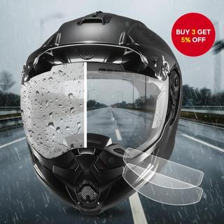  Universal Helmet Anti-Fog Film - 1/2/4 Pack for Electric Motorcycle Helmets, Waterproof & Fog Resistant